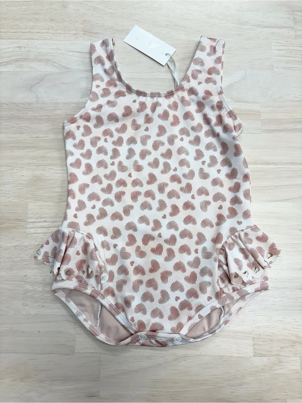 New Planet Sea hearts one piece swimsuit